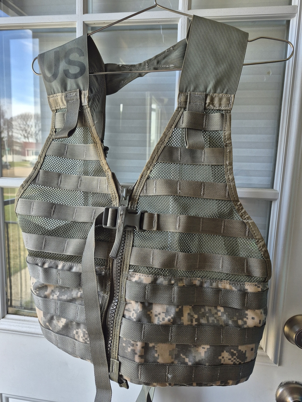 Tactical MOLLE Utility Vest - Olive Drab/Camo